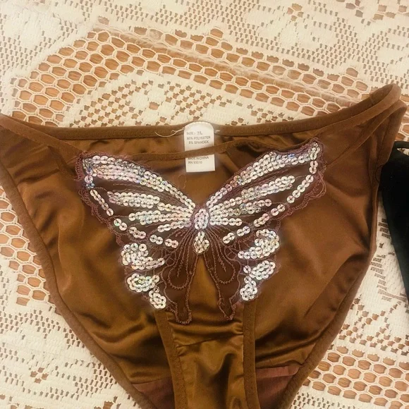 Sequin Butterfly panties NWOT - Picture 3 of 6